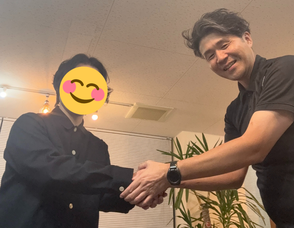 安心して決断できたのは佐野さんのおかげです。